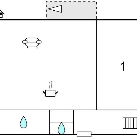 One Bedroom In Apartmán